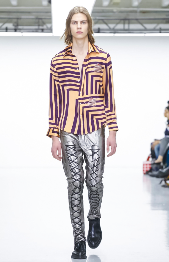 Benas for @katieeary #LCM #AW16 #FashionWeek #KatieEary #WilhelminaModels #BenasLipavicius