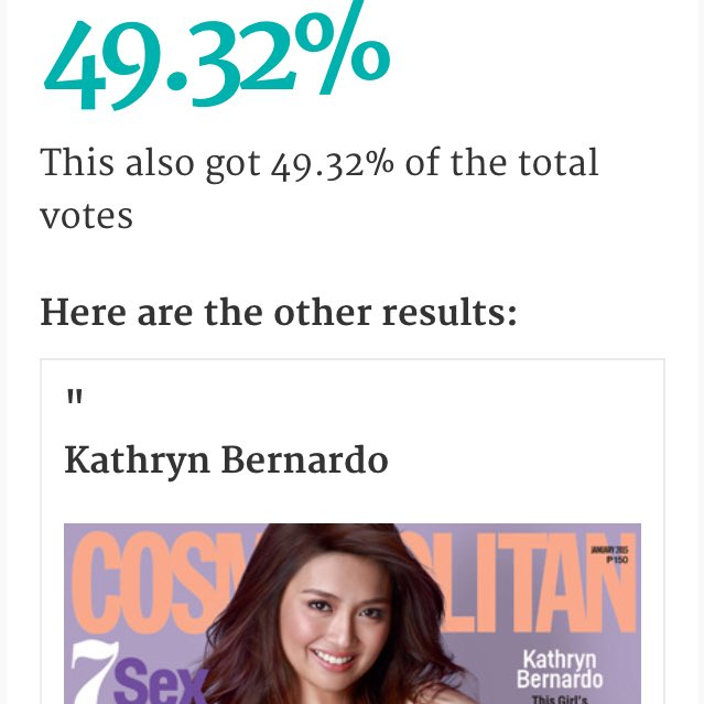 kath_angels26's tweet photo. kathniels, nauunahan na tayo. 
power vote for kath as best cosmo cover of 2015! https://t.co/nxuFR8TGvd https://t.co/5tg1gue0Dk