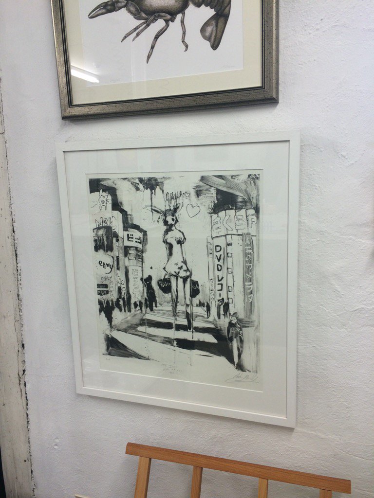 CopperSalt's tweet image. Happy to have framed an Antony Micallef