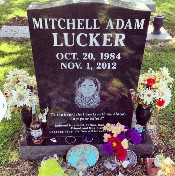 Seperti inilah Makam Mitchell Adam Lucker.

[  Pic 
: Danny Kenny ]