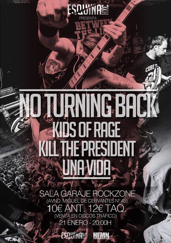 No Turning Back en #MURCIA 

EVENTO:
facebook.com/events/9946670…

ENTRADAS ONLINE:
ticketbell.com/musica/no-turn…