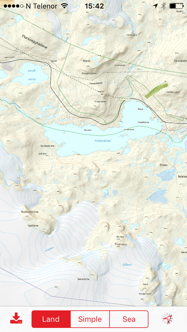 norgeskart's tweet photo. #Norgeskart for iPhone and iPad feature new offline maps! Stay tuned, updates are rolling soon. https://t.co/TR9wwFTYn1