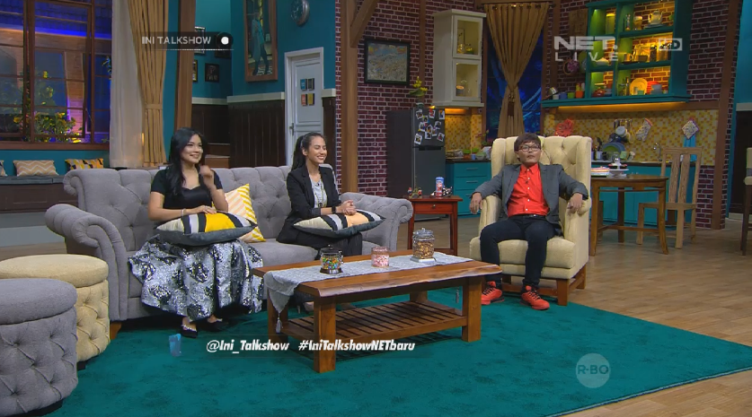 mdtvindonesia's tweet photo. Kereen! @pevpearce suka menggunakan public transportation loh. #IniTalkshowNETbaru https://t.co/MIFYsygmOW