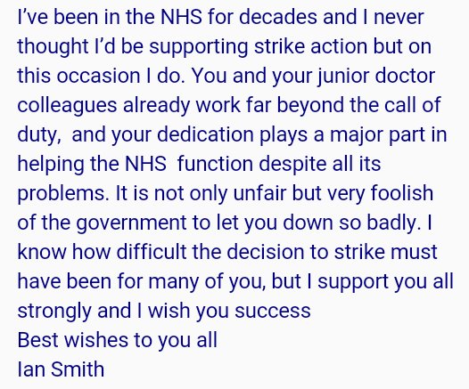 aislinnmacklin's tweet photo. World-leading #Oncologists back #juniordoctors @DHgovuk #timetolisten to @butNHS Pls RT https://t.co/Pj9cc2YXG8 https://t.co/MMayPuMipG