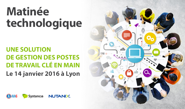 Systancia's tweet photo. Il ne vous reste qu'un jour pour vous inscrire à la matinée #AVA6 #Nutanix #Systancia à Lyon https://t.co/PtkEo0QHyM https://t.co/l4PFtRIKgk