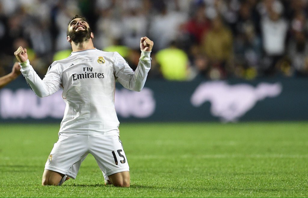 Madridismoreal's tweet photo. Un madridista de los pies a la cabeza. 

¡Muchas felicidades @DaniCarvajal92 ! 🎂🎉💯👌🏻⚽️ #HalaMadrid https://t.co/TpSdywg2qa