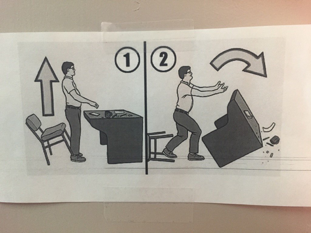 MearKat00's tweet image. Found this taped to an office door.