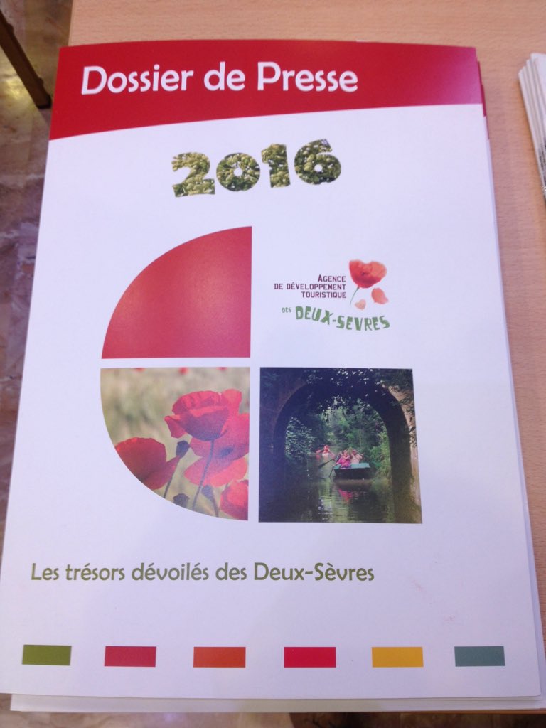 Les Deux Sèvres tourisme aux RV presse Salons Hoche Paris 11/12janvier2016