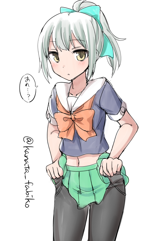 タイツを間違える夕張さん
#艦これ版深夜の真剣お絵描き60分一本勝負
#艦これ版真剣お絵描き60分一本勝負_20160111 