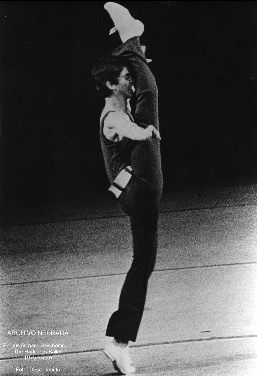 Nebrada_Found's tweet image. Percusión para seis hombres - Harkness Ballet