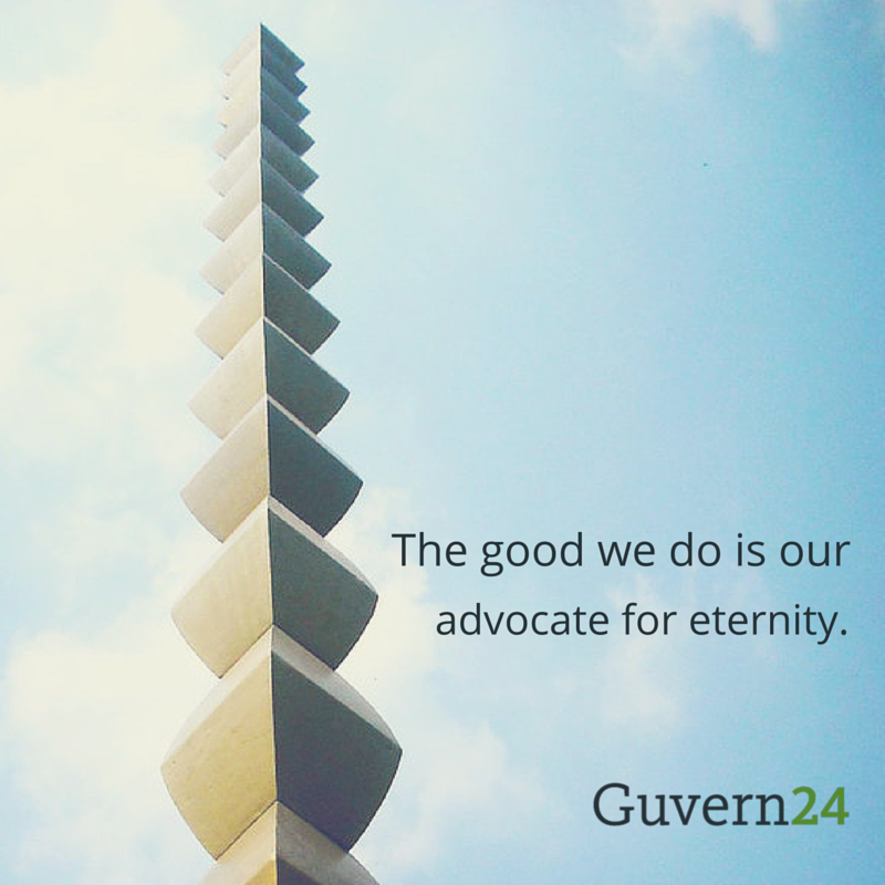 guvern24's tweet photo. „The good we do is our advocate for eternity” #Guvern24 https://t.co/5LyqL7bprs