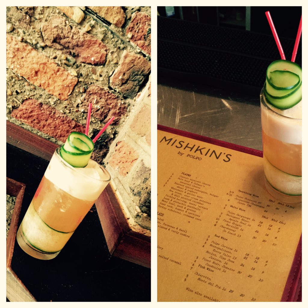 *I never drink anything stronger than gin before breakfast* WC Fields                   Our new special :The Fixer
