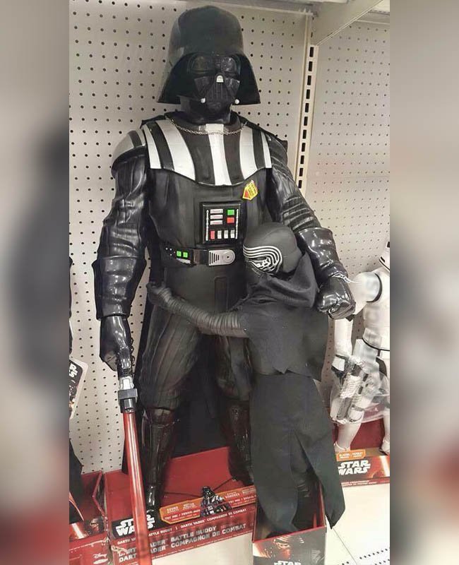 yisucrist's tweet photo. "abuelito, esos jedis me asen bullying, no me dejan en paz" https://t.co/C5fki4knbN