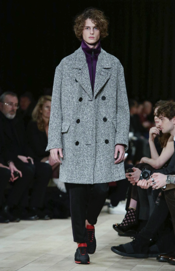 Gustav Fog for <a href="/Burberry/">Burberry</a> #LCM #AW16 #WilhelminaModels #GustavFog #FashionWeek #Burberry