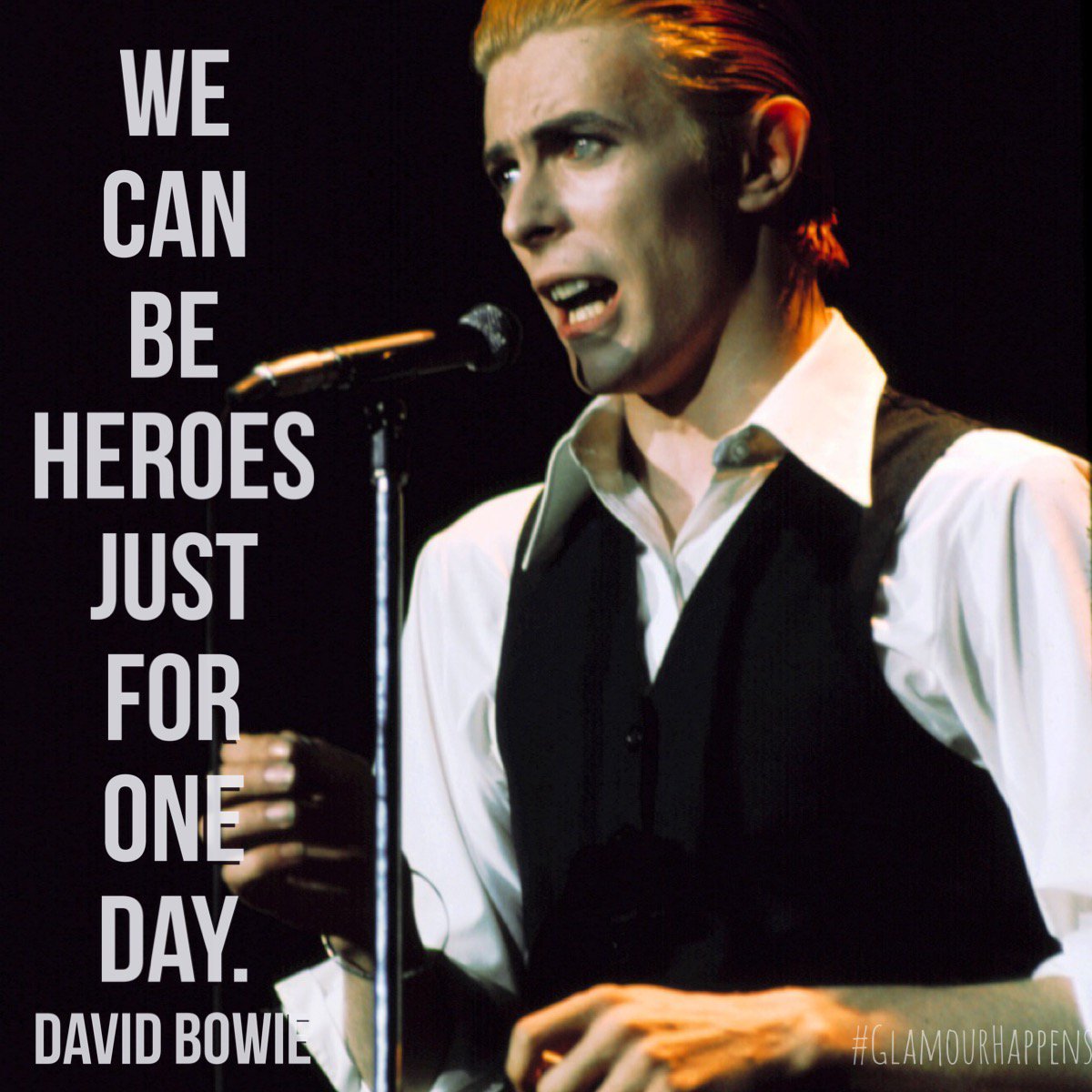 GlamourMex's tweet photo. GOSSIP: ¡Adiós a un grande! La muerte de #DavidBowie sorprende al mundo... https://t.co/yL8BEYye1w #GlamourHappens https://t.co/EfE81ei9Do