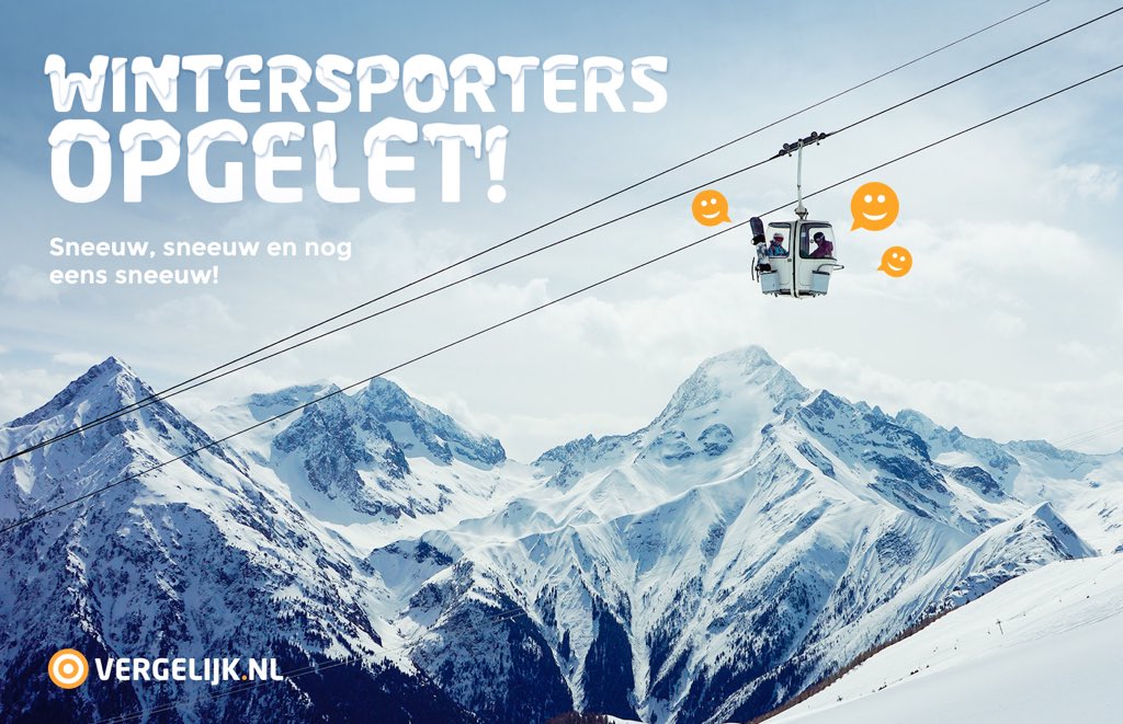 Het gaat eindelijk sneeuwen in de Alpen! Kijk op vergelijk.nl voor warme (thermo) kleding en de juiste accessoires.