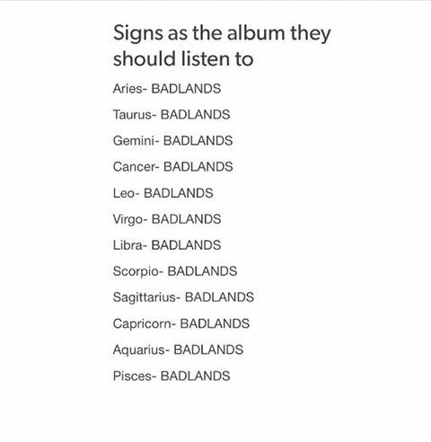 halseytumblrx's tweet image. BADLANDS
