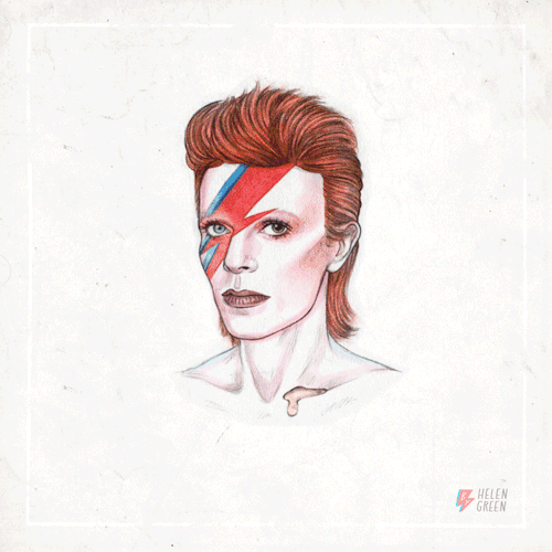 DojangRecords's tweet photo. Surreal - #DavidBowie you will always be celebrated. https://t.co/FwpMaFzFc0
