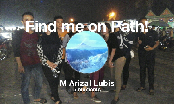 Find me on #Path now! Go to: path.com! #thepersonalnetwork