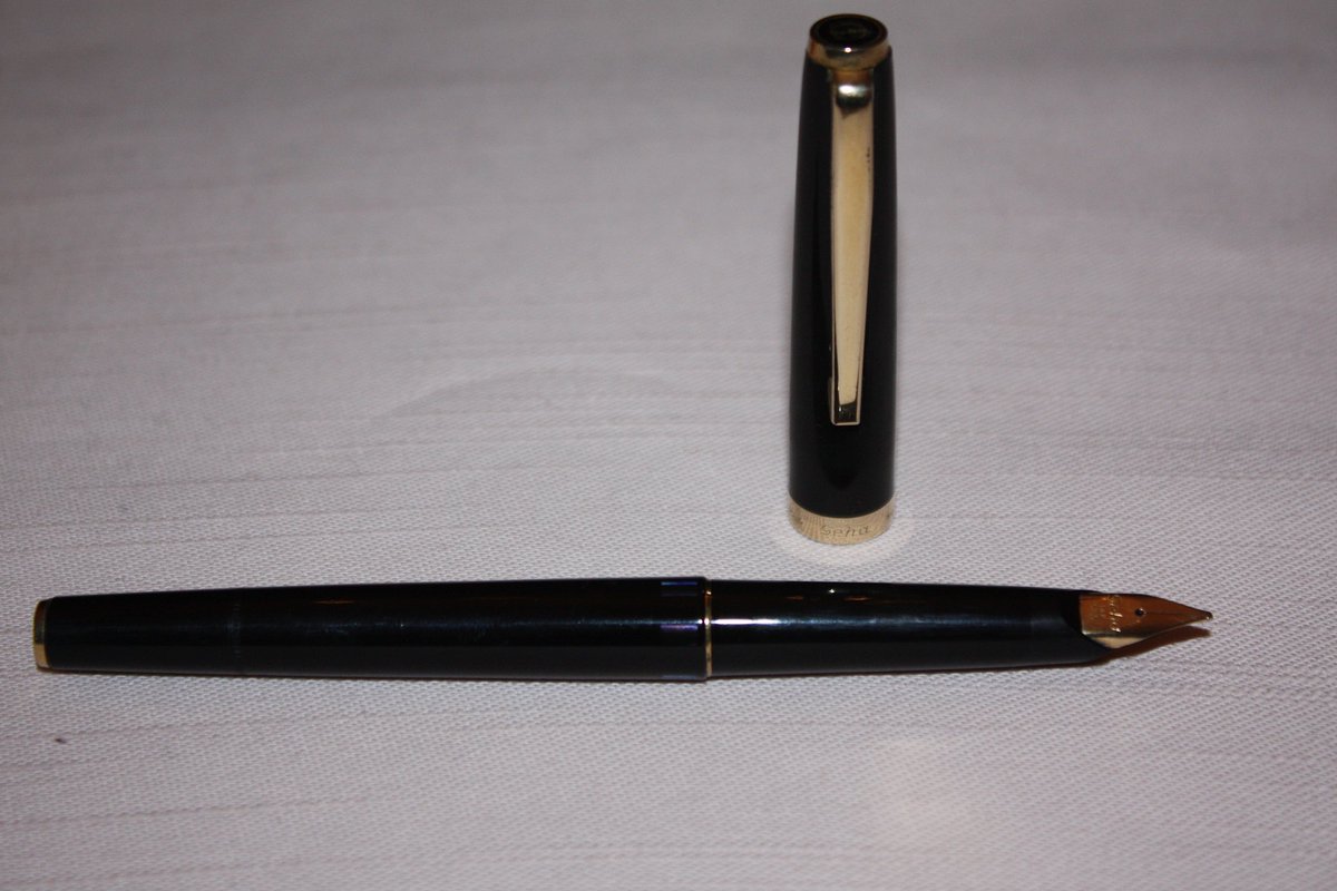StatenMall's tweet photo. #Füllfederhalter #Füller #Geha #Rolled #Gold #585er #Goldfeder #Kolbenfüller #fountain #pen https://t.co/b0ECGyelTu https://t.co/FYfvauu8eC