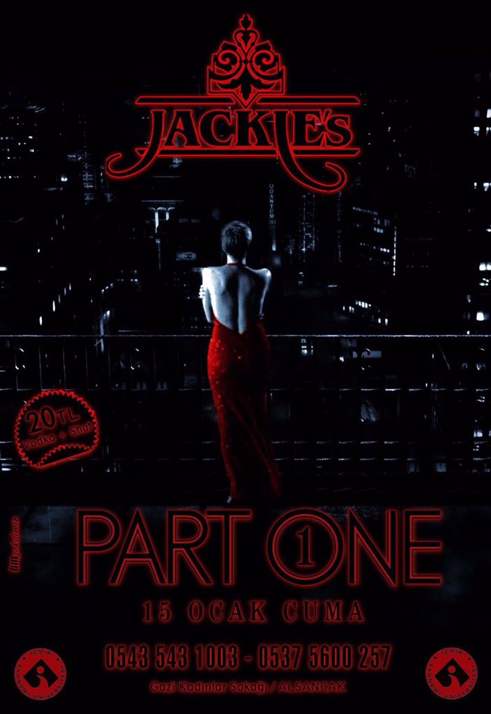 Bu gece herkes kırmızı giyiyor. Kırmızını giy gel ! Bilet: 0543 543 10 03