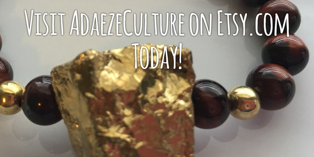 adaezeculture's tweet photo. Visit our shop today and show some ❤! Give your favorite Shop items hearts! #etsy #giveaway #tigerseye #gold https://t.co/YeFZ8CSZOw