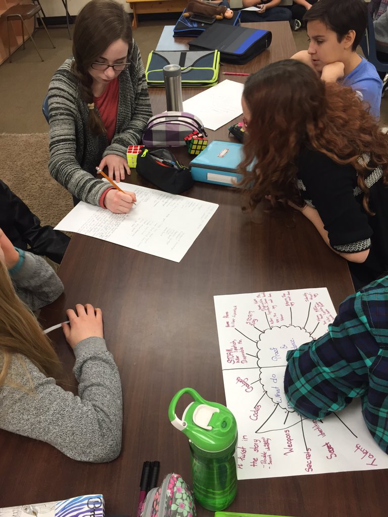 MrsMievresClass's tweet image. What do many #Spy stories have in common? #brainstorming #categorizing