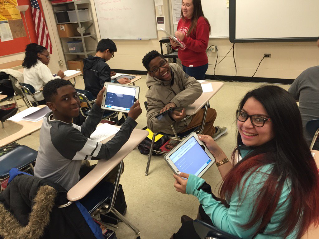 BMSloveshistory's tweet photo. Our first nearpod quiz on the reforms of the 1800s. Oh, how technology has started a new education reform! https://t.co/4kU0zFFyPA