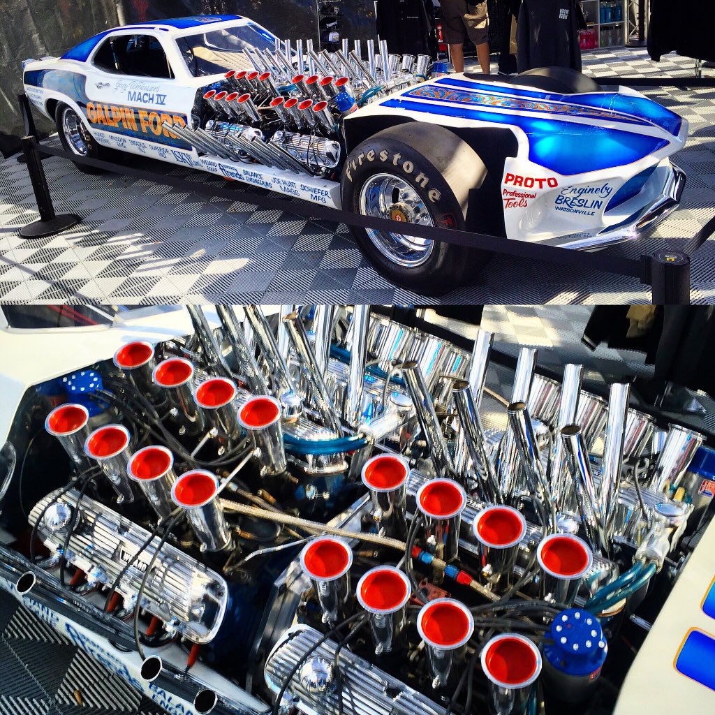 Go_Parts's tweet image. That looks fast! RT @CarsInThePark14: Wake up with this Mach IV

#fourengine #machIV #ford #mustang #dragcar...