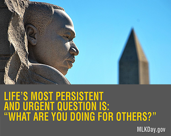MLKDay's tweet photo. #MLKDay is one week away! Visit https://t.co/hXCv56wiTS now to register to serve? Countdown to serve! #7days https://t.co/mYE1QHtz1P