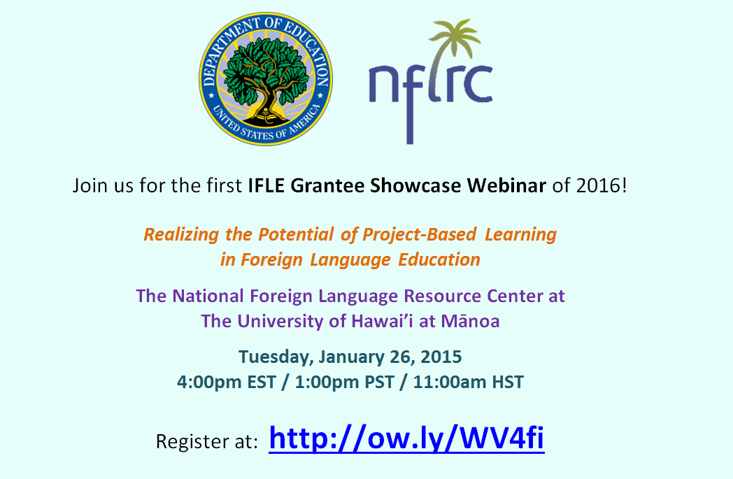 GoGlobalED's tweet photo. Join us THIS AFTERNOON for our first #IFLEGranteeShowcase of 2016! Register at https://t.co/N7lLxXasSD https://t.co/cVwjppmiz1