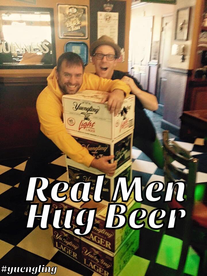 irishcoastpub's tweet photo. @Yuengling_Beer  we dub JAN 11 Hug a Yuengling Day! #beernotwar #hugabeer https://t.co/hSxQ81RDgF