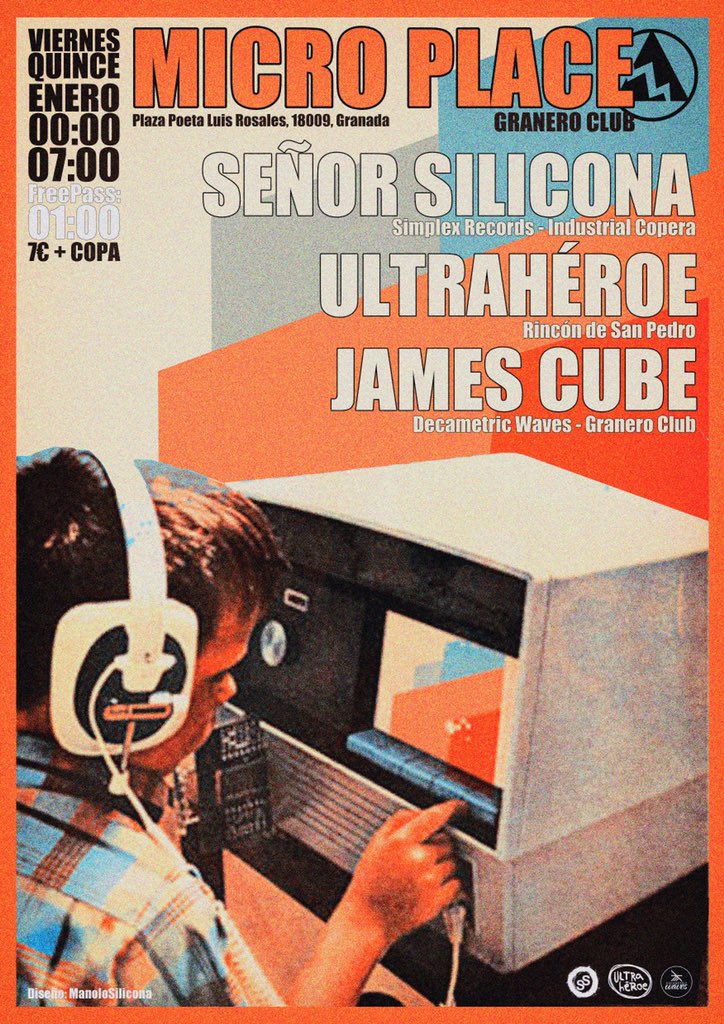 El próximo viernes 15 Enero vuelve MICROPLACE!!
Os esperamos!!!