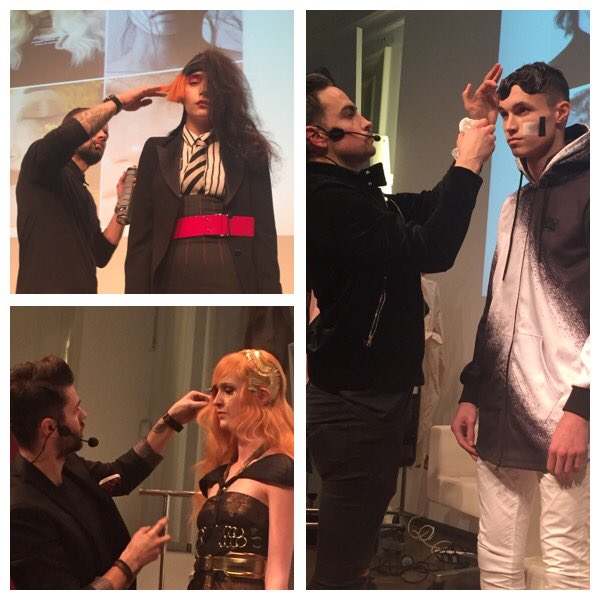 fellowshiphair's tweet photo. Final looks for the evening are session styles from the @djambrosehair Art Team at our #ClubStar evening https://t.co/63YpcdTta0