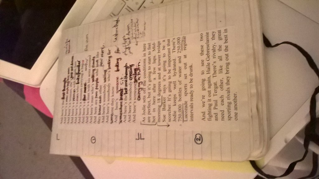 search_party's tweet image. Just found the script from Keep Going the Rhino. It&apos;s the only document of the show we have #beforecomputers