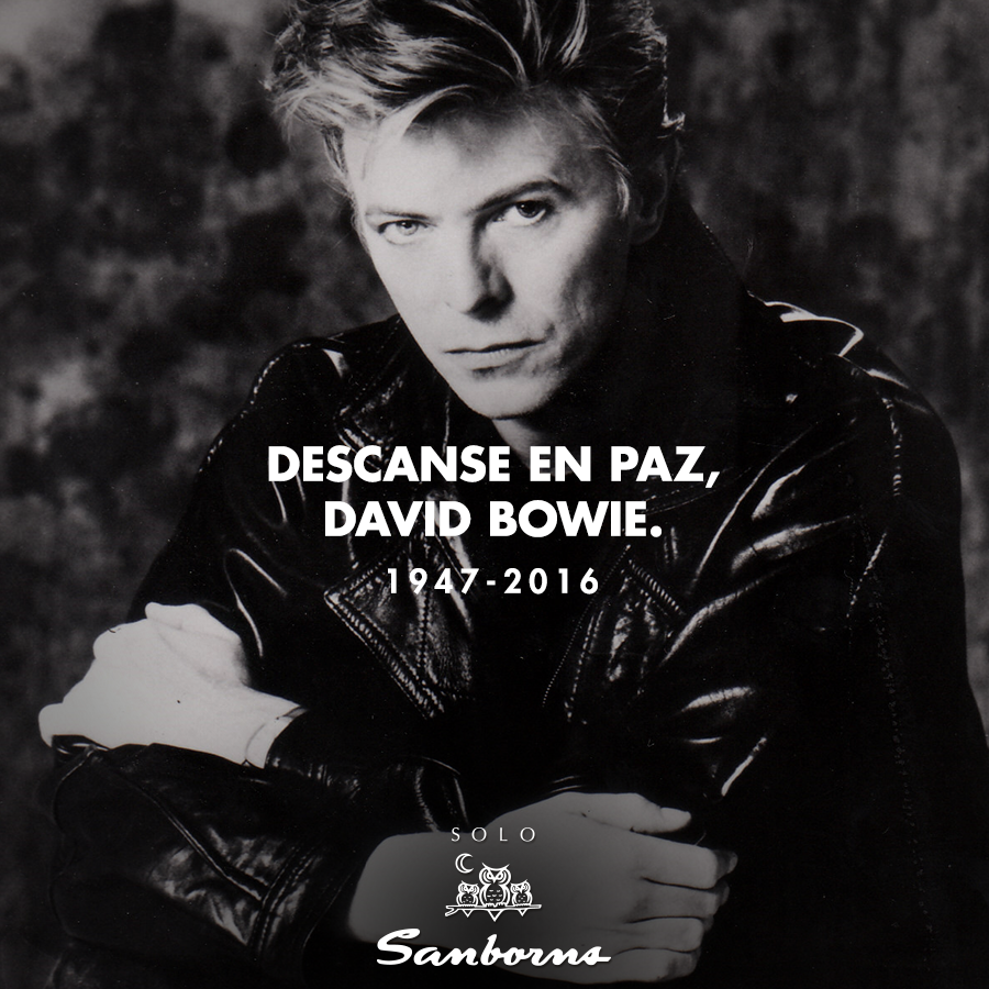 solosanborns's tweet photo. Aunque lo extrañaremos, su música sigue con nosotros. Descanse en paz David Bowie, músico e ícono estético. https://t.co/1PSEp6L9U8