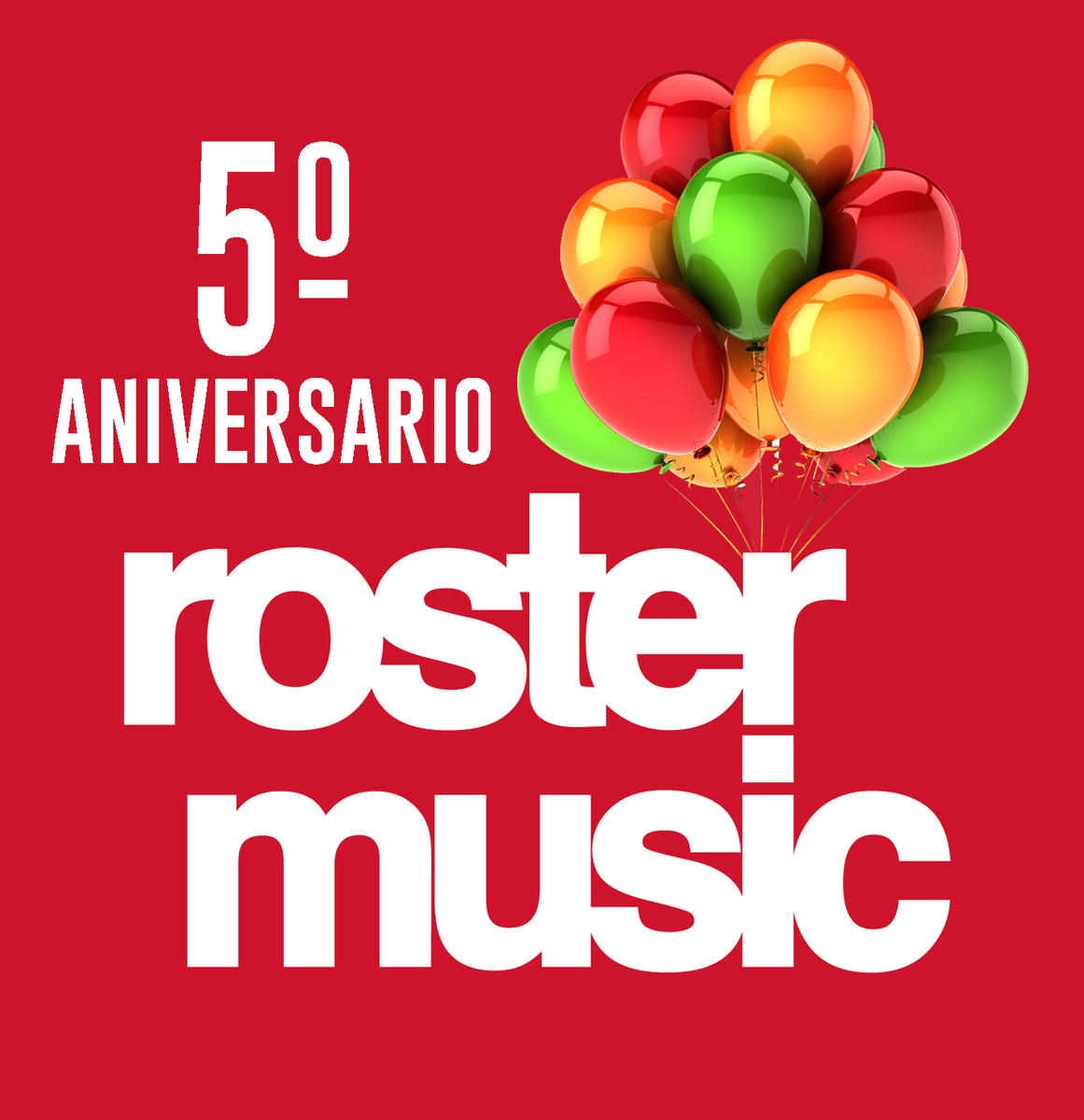 RosterMusic's tweet photo. ¡¡Hoy cumplimos 5 años y lo celebramos con nuestros mejores videoclips!! https://t.co/J5xkZnpY85 https://t.co/wby30Fnbr6