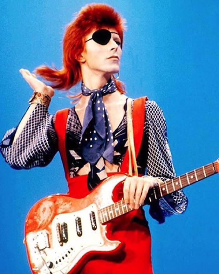 "I don't know where I'm going from here, but I promise it won't be boring." Here's to you, Bowie. One of a kind!