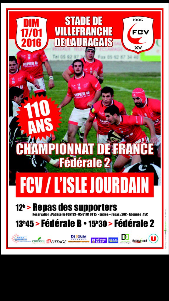 FcvXv's tweet photo. Préparez vous pour la reprise 2016!!! https://t.co/9zZWwsWlXZ