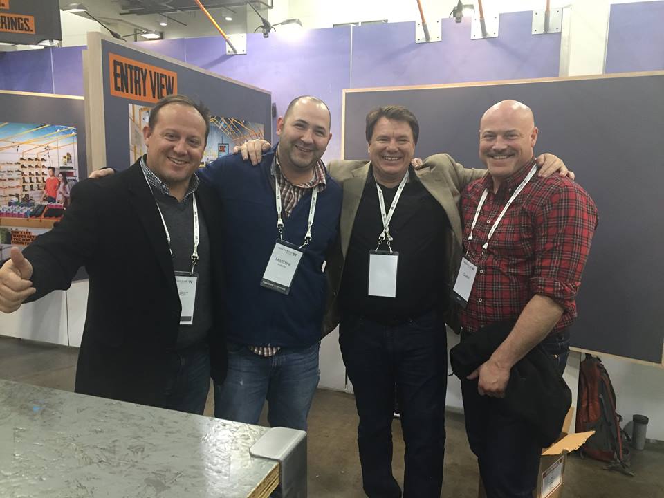 "The Matts" hanging out at November chapter event, hosted by Wolverine Worldwide. #rdichicago #retaildesigninstitute