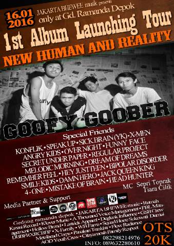 Tiara Cilik MC <a href="/JKTBHEWEE_music/">JAKARTA BHEWEE MUSIC</a> present launching album @GG_PopPunk 16jan at <a href="/ramandamusic/">Ramanda Depok Venue</a> w/perform <a href="/KONFLIKPUNK/">KONFLIK</a> 🎤