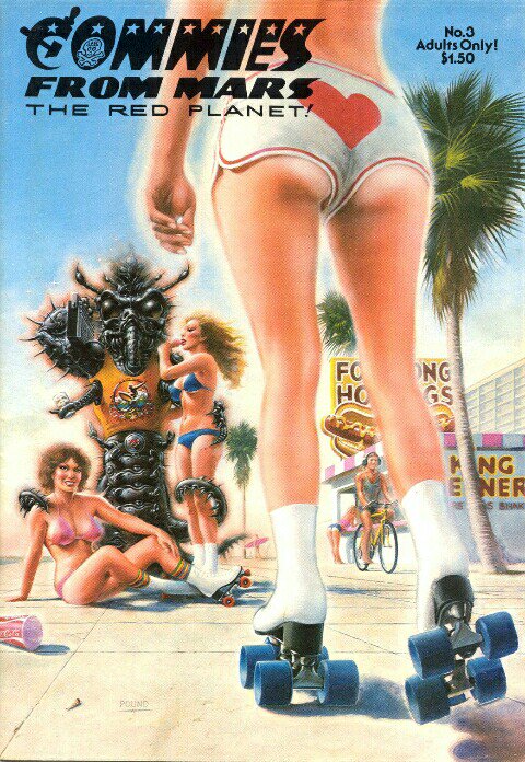 TKerouac76's tweet photo. #CommiesFromMars #CoverArt by #JohnPound https://t.co/HnaBk48CD9