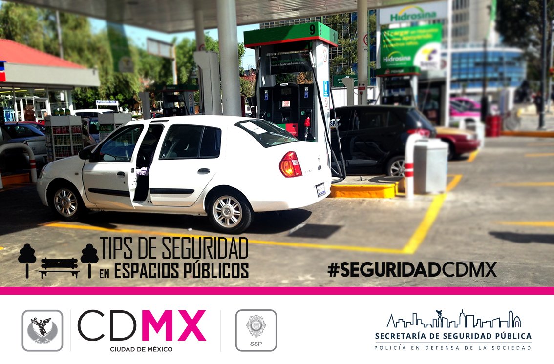 SSC_CDMX's tweet photo. #TipsSSPDF Antes de irte, verifica que la cantidad de gasolina que le cargan a tu auto corresponda con la pediste https://t.co/GtzZl1uRqn