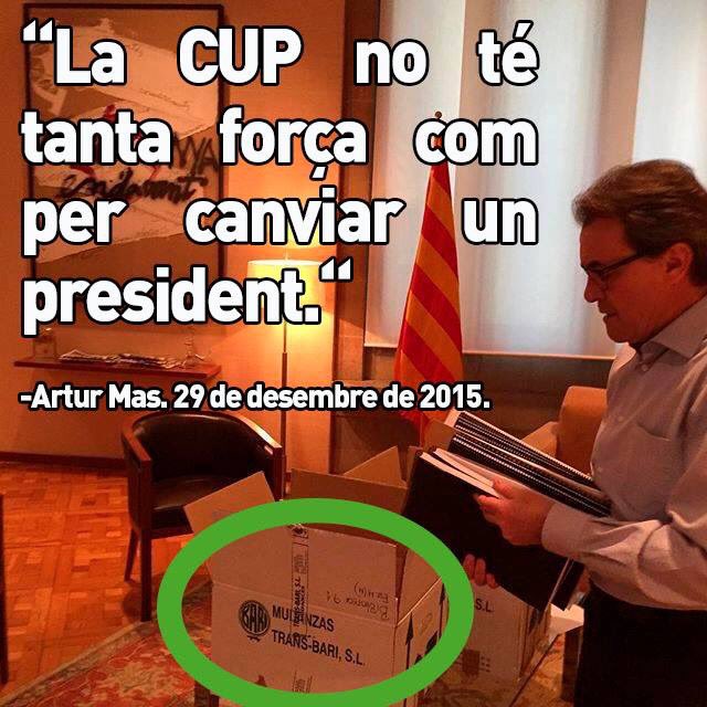 Marc_VdG's tweet photo. Artur Mas, tot un estratega polític #PressingCUP #PressingFail #PressingMas https://t.co/mPrZ961dIA