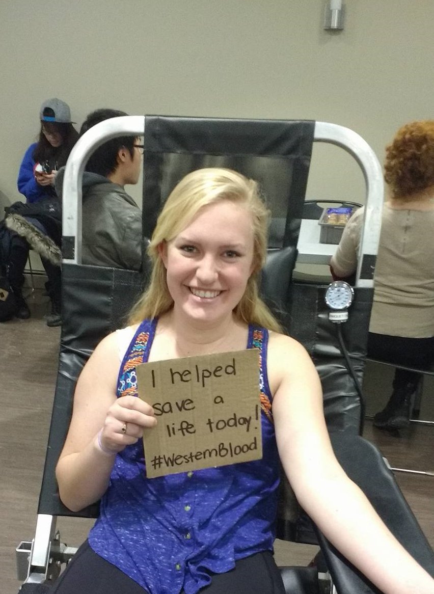 Western Gives Blood tweet media