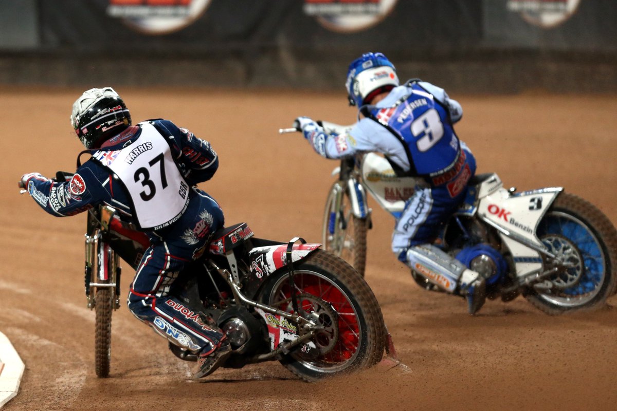 SpeedwayGP's tweet photo. .@BomberHarris37 books triple world champ @nickipedersenDK for @CH37Testimonial on March 20 https://t.co/7PoipKoRb4 https://t.co/zQIF1c3UVH