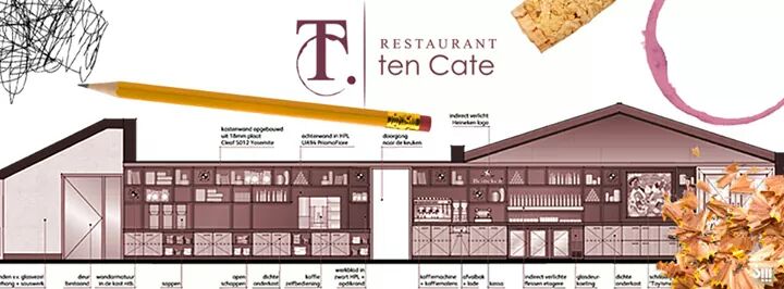 Restaurant ten Cate: Internationale gerechten, regionale twist, sfeervol&amp;intiem, persoonlijk&amp;verrassend. Tot snel!