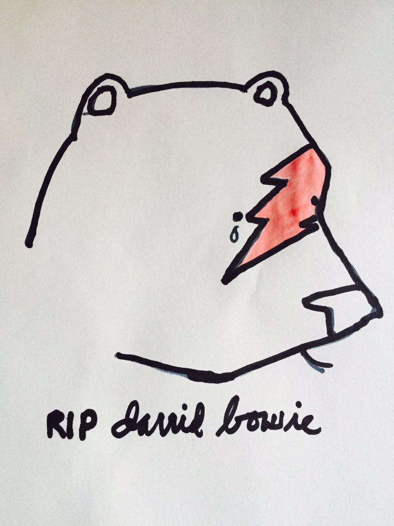 Goddamnit. #Bowie #Bears #CreateSpace