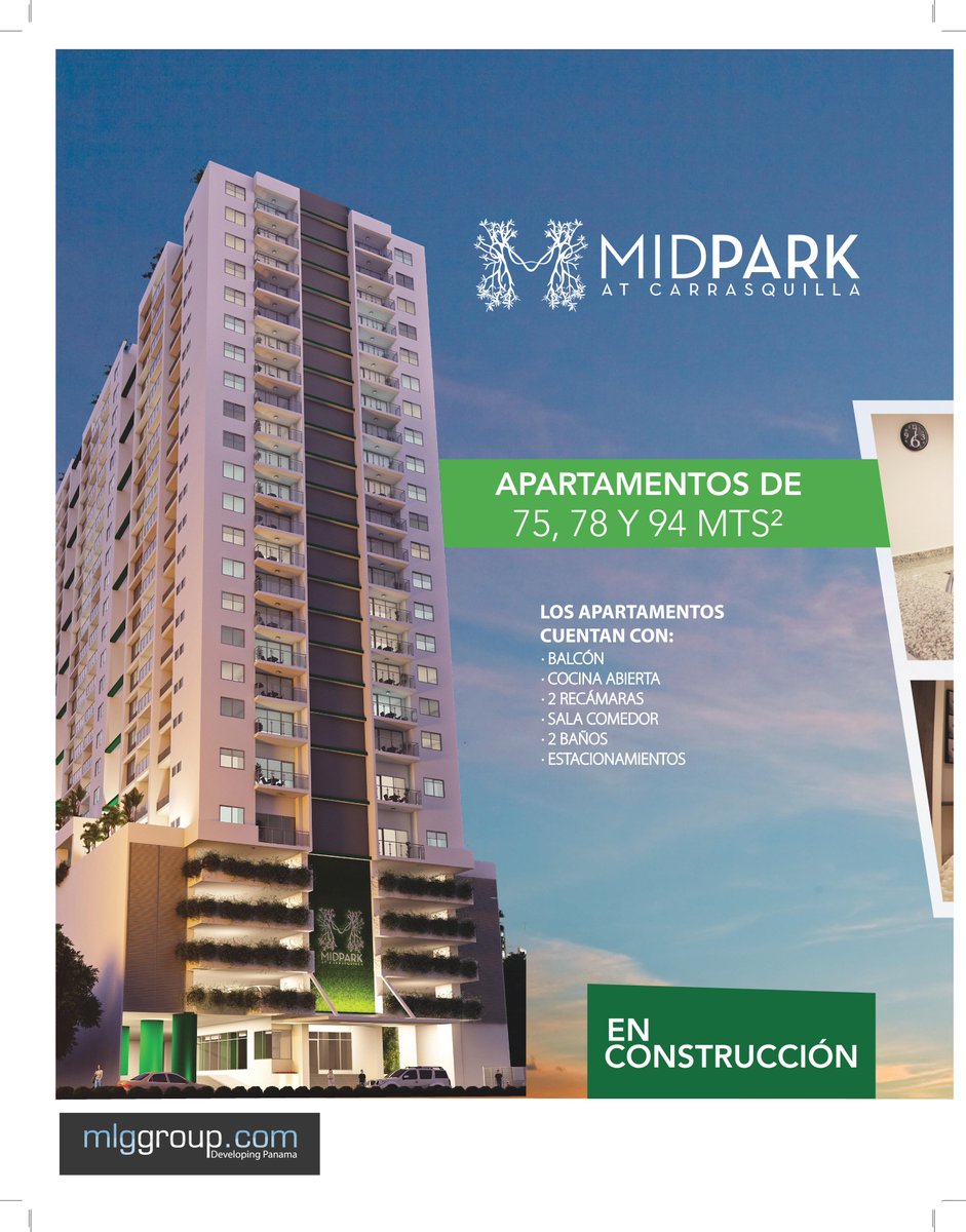 relivingpanama's tweet photo. #Midpark at Carrasquilla apartamentos de 75m2, 78m2 y 94m2. @MlgGroupPty info@mlggroup.com / (507)393-7745 https://t.co/29DLXNz94v