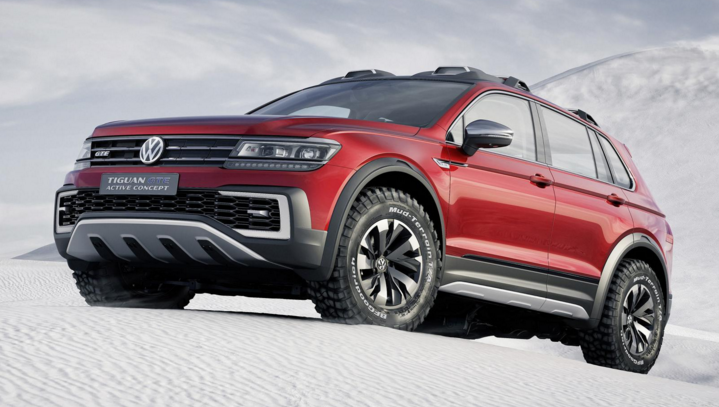 BBC_TopGear's tweet photo. Meet the Tiguan GTE Active Concept: VW’s knobbly-tyred 222bhp hybrid lifestyle SUV thing https://t.co/2XFWeUY2fE https://t.co/DCe3hkLWx6